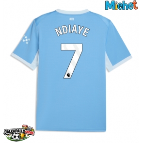 Manchester City Iliman Ndiaye #7 Kotipaita 2026-27 Lyhythihainen